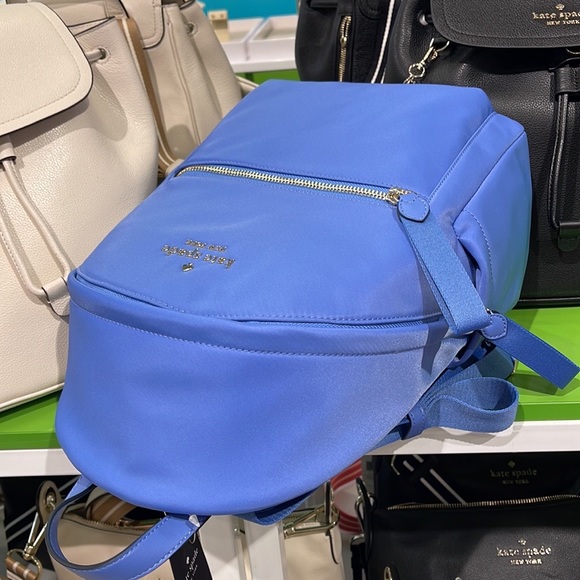 Kate Spade Chelsea Nylon Medium Backpack
Deep Cornflower 
NWT - Picture 14 of 16